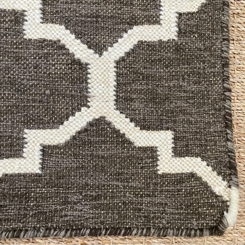 Ben Soleimani for Restoration Hardware Moroccan Tile Flat Weave Accent Rug 3x5’